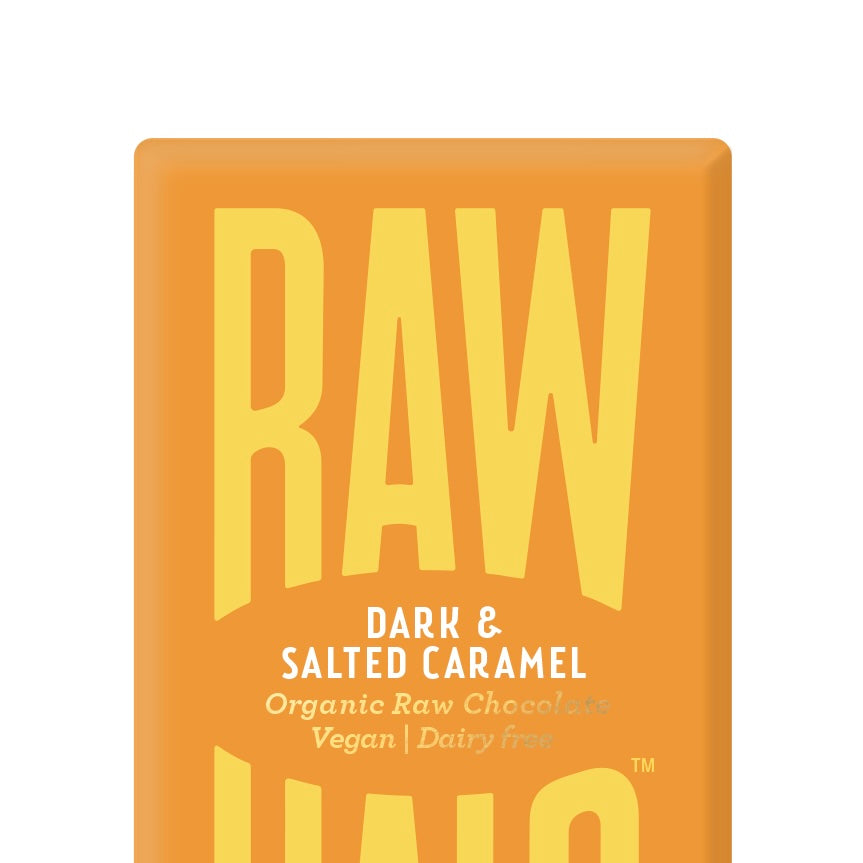Raw Halo Dark and Salted Caramel - 35g