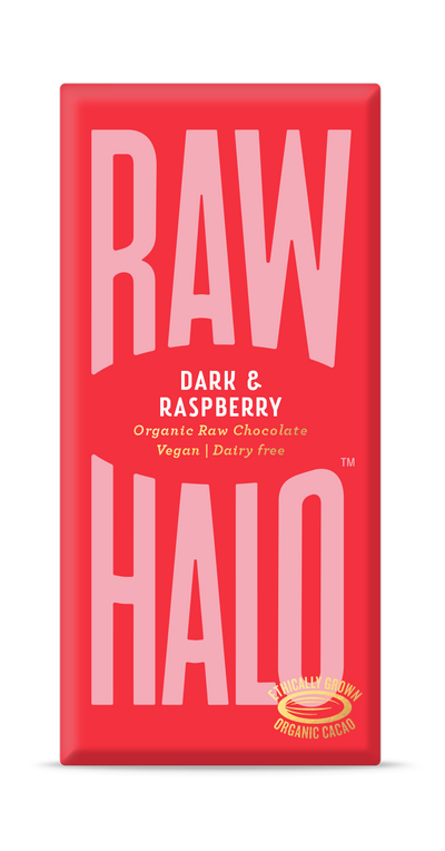 Raw Halo Dark & Raspberry Chocolate - 70g