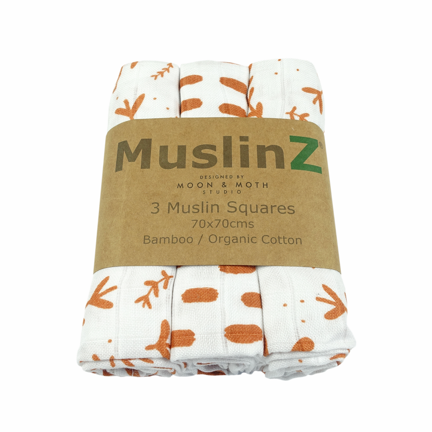 Muslinz - Organic Muslin Squares 3 Pack